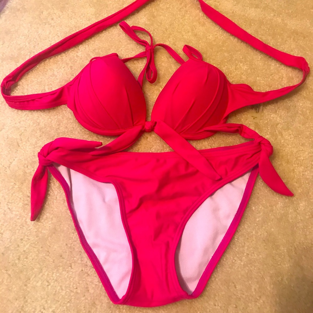Hot Pink Bikini